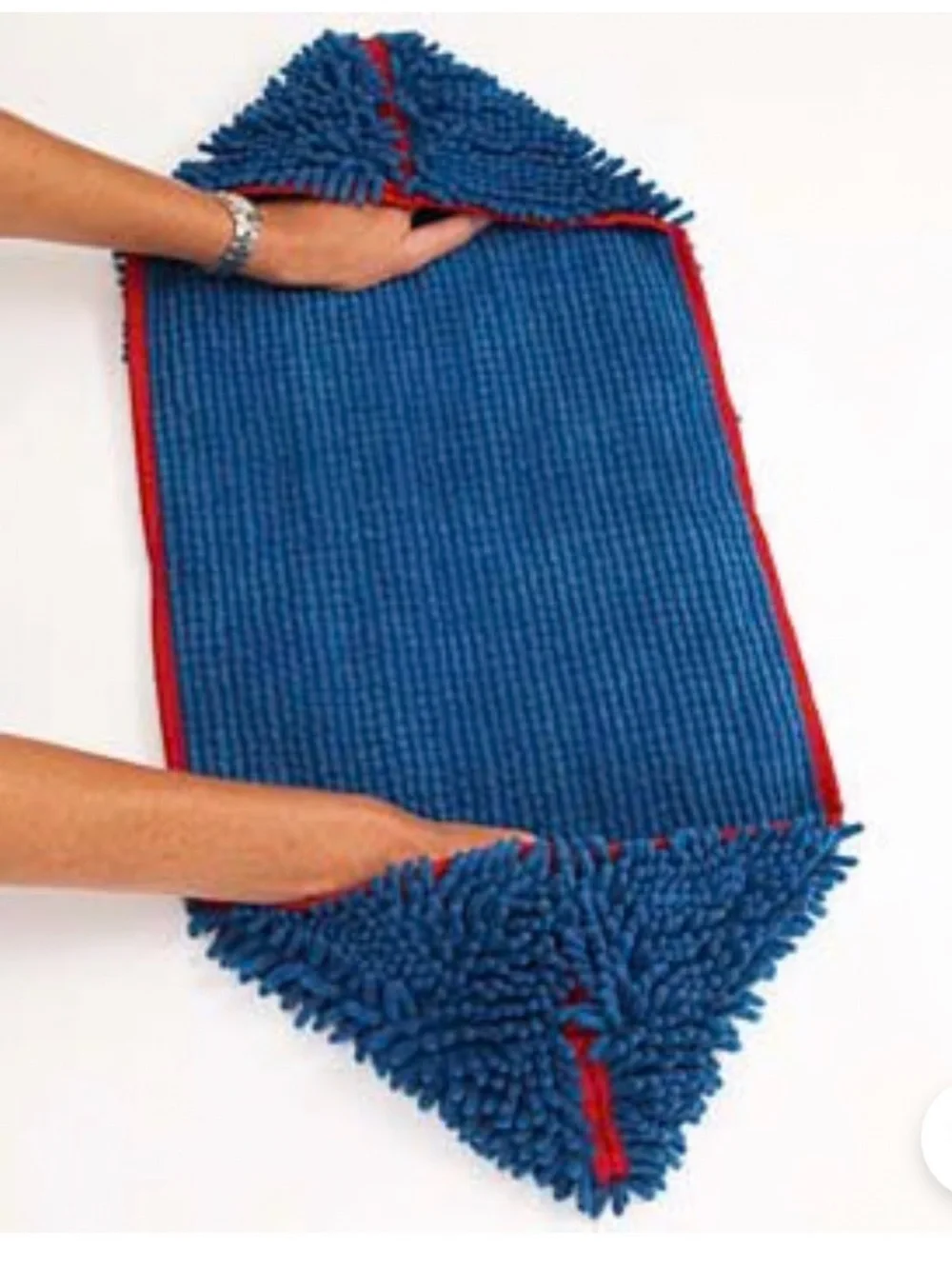 Blue Dog Bath & Dry Microfiber Chenille Towel - SoggyDoggy